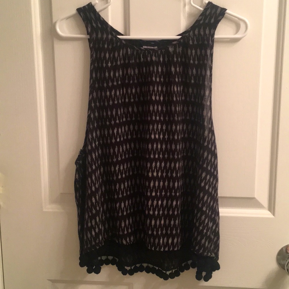 Black and white Aerie tank